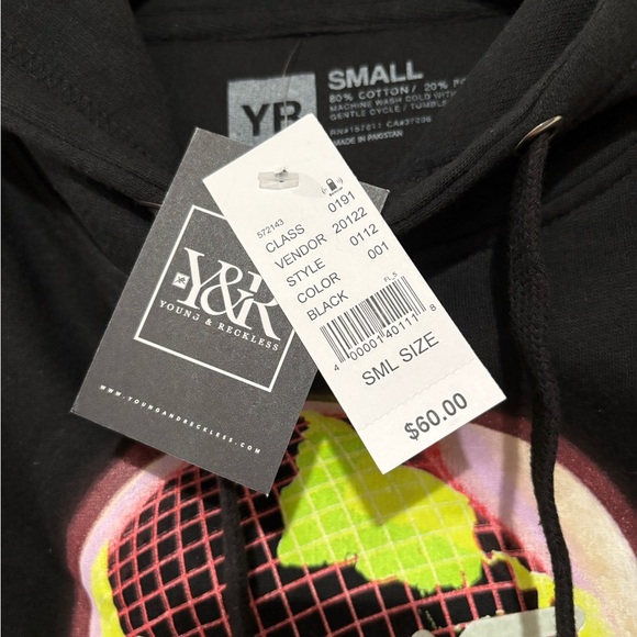 Faze Rug x Young and Reckless small size hoodie - Picture 5 of 7